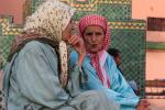 Ikäihmisiä Marokossa