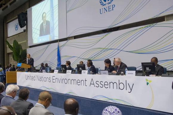 UNEA:n ensimmäinen historiallinen kokous järjestettiin Nairobissa. Kuva: UNEP