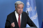 YK:n pääsihteeri António Guterrez.