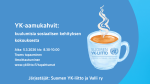 Aamukahvi sosiaalisen kehityksen kokous