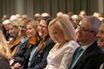 yleisöä kuuntelemassa seminaarin puhujia