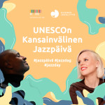 Jazzpäivä-kampanjan, jonka kasvoina tänä vuonna loistavat jazzmuusikot Abdissa “Mamba” Assefa ja Aili Ikonen