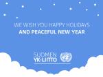 Happy holidays and peaceful new year