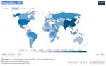 Väestö- ja demografiatietokanta löytyy Our World in Data -sivustolta