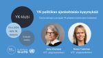 Kuvissa kaksi naista, Kronlund ja Tuominen, tapahtumatiedot 