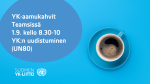 YK-kahvit Teamsissä 1.9.2026 klo 8.30-10