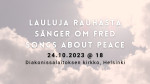 Lauluja rauhasta